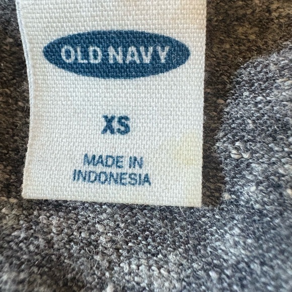 Old Navy Charcoal Short Sleeve Top - Picture 4 of 4